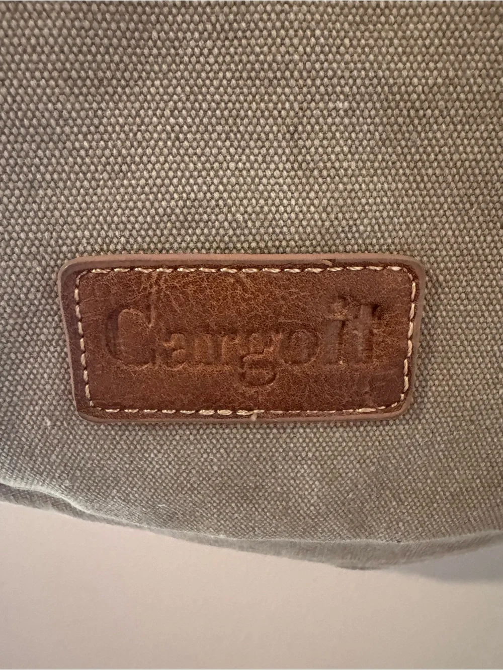 Cargoit Convertible 3-Way Canvas Backpack Tote Bag (Khaki / One Size)